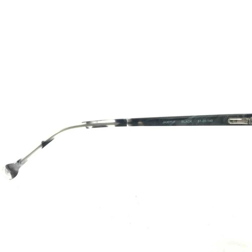 Jonathan Adler Eyeglasses Frames JA307UF Black Gray Marble Cat Eye 51-20-140